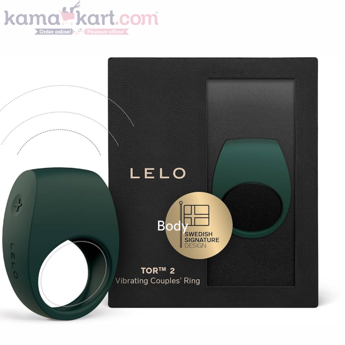 LELO TOR 2 Rechargeable Vibrating Cock Ring