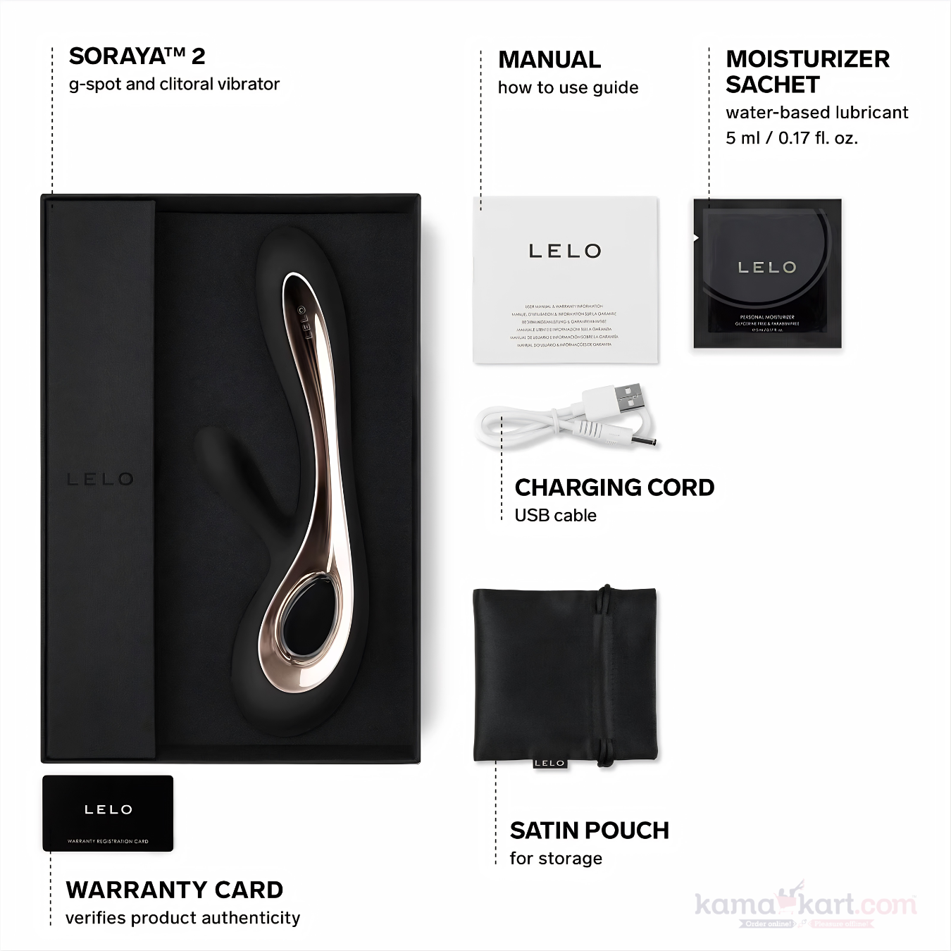 LELO SORAYA™ 2 Rabbit Massager