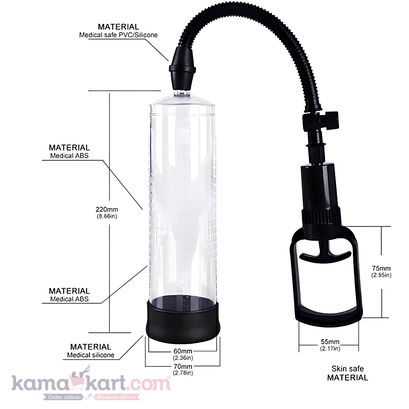 Kamajoy Manual Vacuum Pump