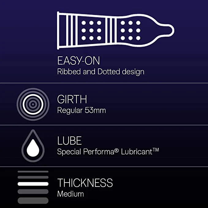 Durex Mutual Climax – 3 Condoms