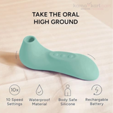 10-Speed Rechargeable Oral Pleasure Stimulator