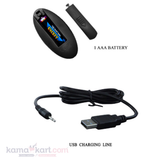 Pretty Love anal plug with vibration and rotation black