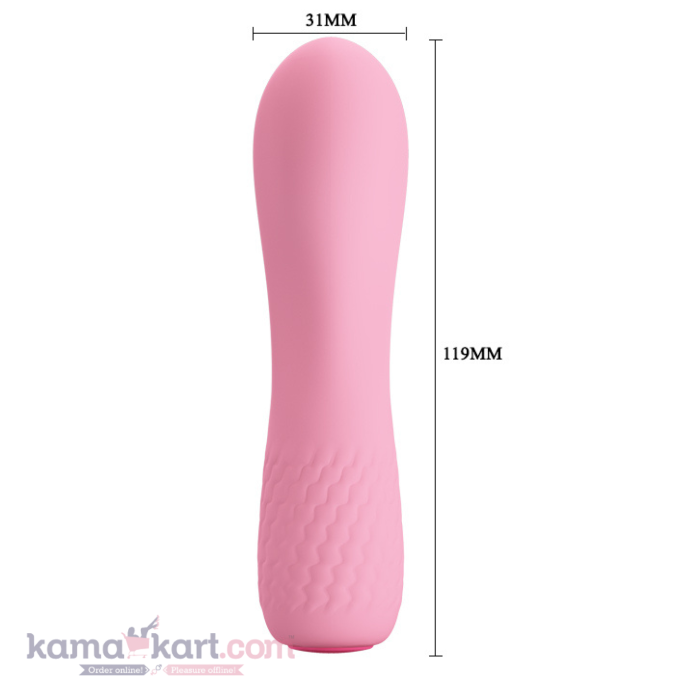 Pretty Love Rechargeable Alice Vibrator, Pink
