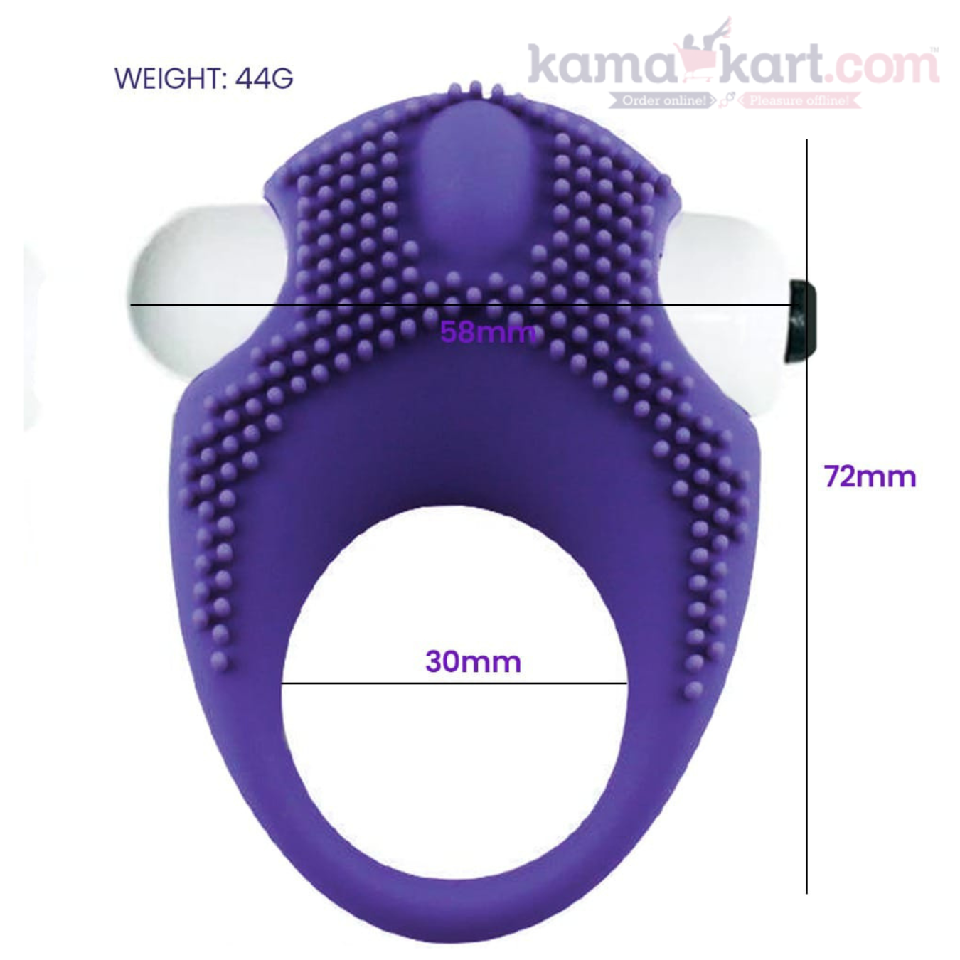 Kamajoy Vibrating Couple Ring