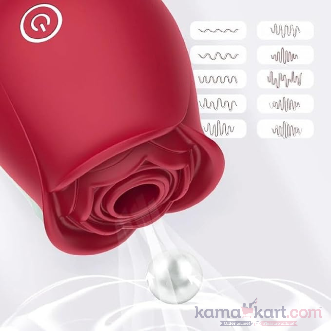 Rose Suction & Vibration Massager