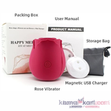 Rose Suction & Vibration Massager