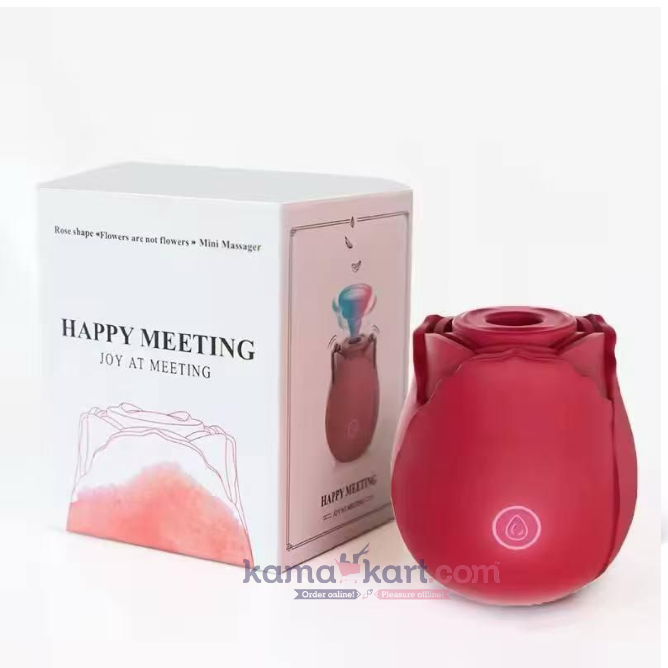 Rose Suction & Vibration Massager