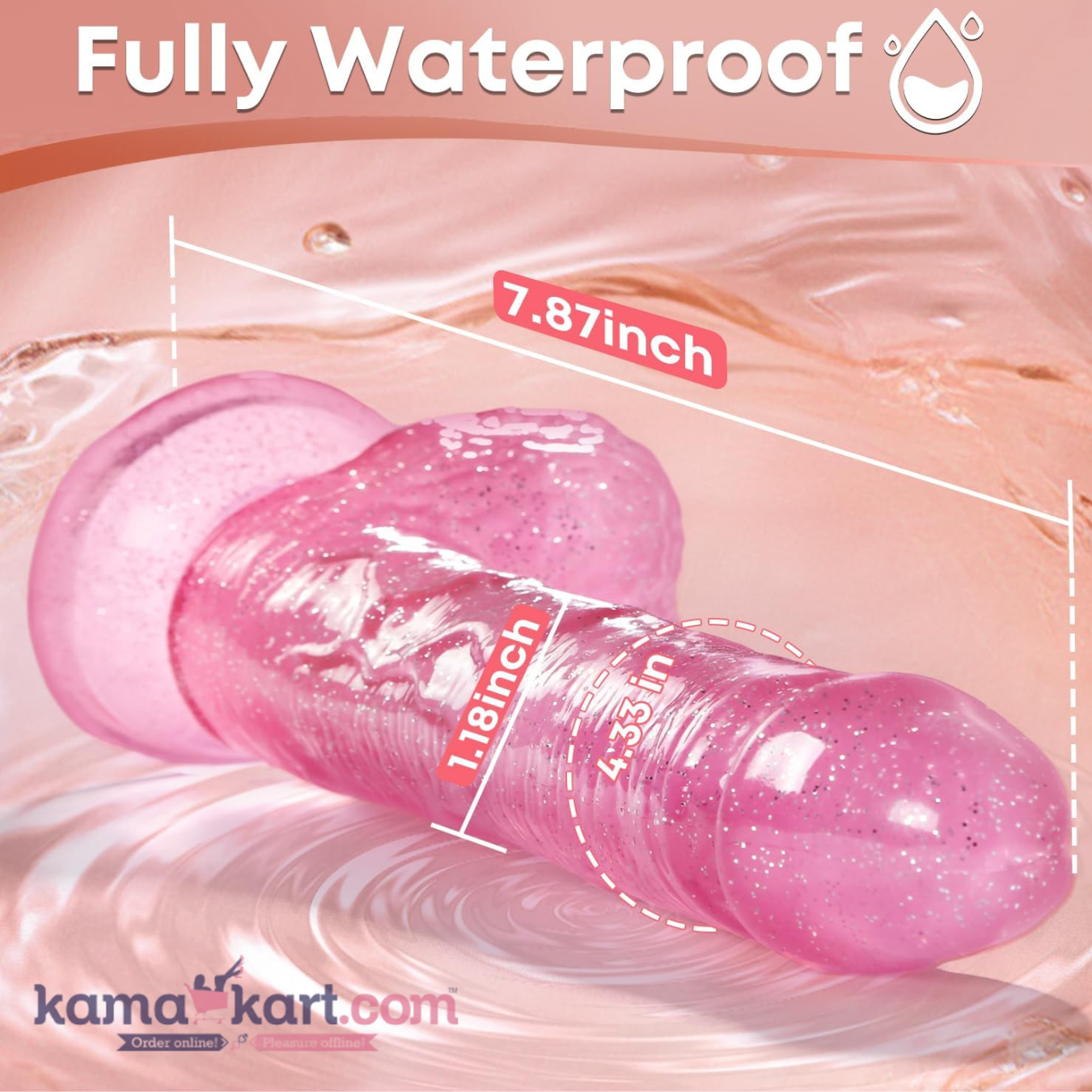 Realistic Silicone Dildo with Suction Cup