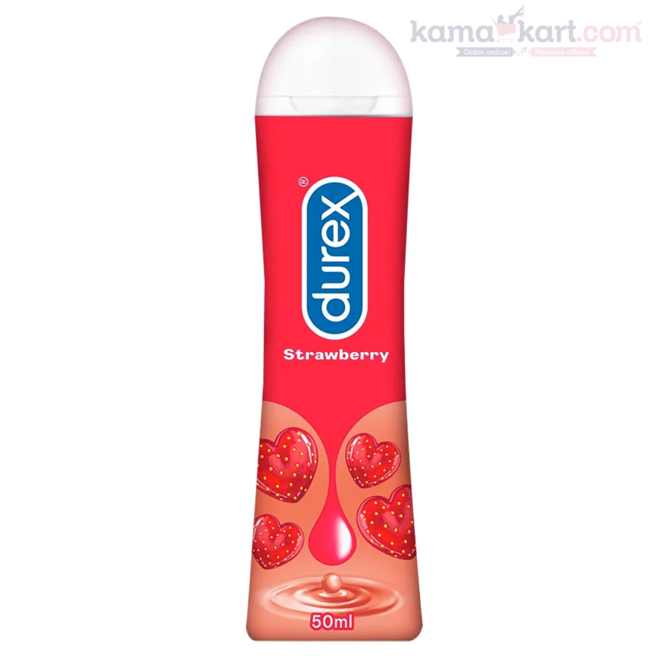 Durex Strawberry Flavoured Intimate Lube – Water-Based