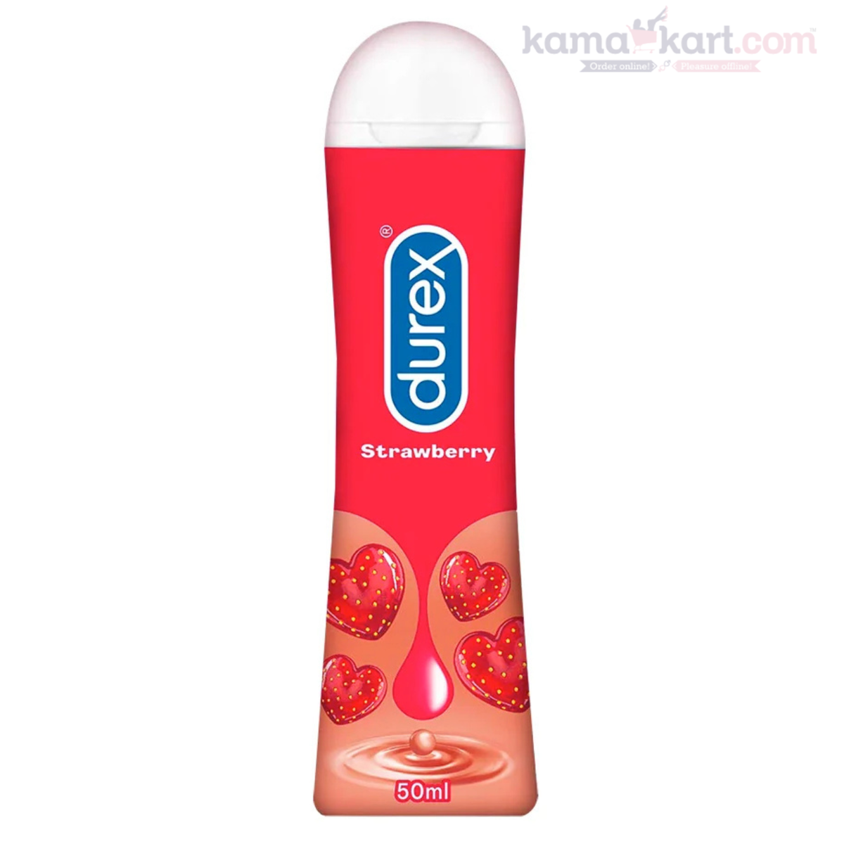 Durex Strawberry Flavoured Intimate Lube – Water-Based