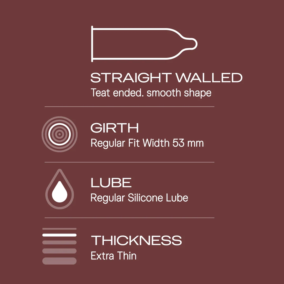 Durex Extra Thin Intense Chocolate Flavoured – 12 Condoms
