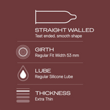 Durex Extra Thin Intense Chocolate Flavoured – 12 Condoms