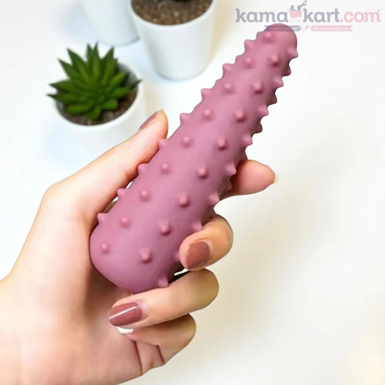 Lovelock Corn Aura USB Rechargeable Silicone Vibrator | Waterproof | 7 Modes
