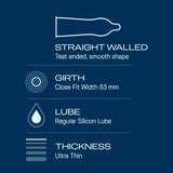 Durex Invisible – 3 Condoms