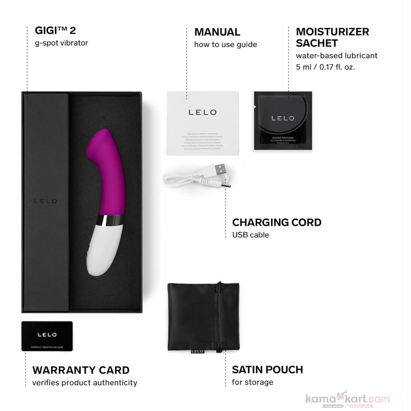 LELO GIGI™ 2 Rechargeable G-Spot Massager