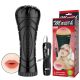 Baile Pink Mouth Vibrating Masturbator for Men