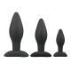 Kamajoy Black Silicone Buttplug Set