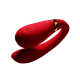 Zalo Fanfan Couples Massager Bright Red