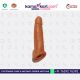 Kama Dragon Jumbo Penis Sleeve for Men - Mad Brown
