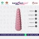 Kamajoy Maze Vibrating Silicon Massager - Rose Pink