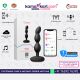 Lovense Ridge - App-controlled vibrating and rotating anal beads