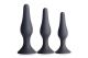 Kamajoy 3-Piece Silicone Anal Plug Set