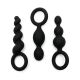 Satisfyer - 3 Pieces Anal Plugs (Black)
