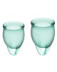 SATISFYER FEEL CONFIDENT MENSTRUAL CUP (DARK GREEN)