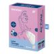 Satisfyer - Love Triangle App-Controlled Air Pulse Stimulator Vibrator (White)