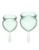SATISFYER FEEL GOOD MENSTRUAL CUP (LIGHT GREEN)
