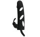 Kamajoy Silicon 5’5″ Vibrating Penis Sleeve With Ball Strap