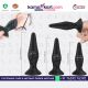 Kamajoy Spiral Silicon Butt Plugs Set 
