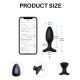Lovense Hush 2 App-controlled Vibrating Butt Plug - S-1.5 Inches