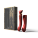Zalo Queen Set G-spot PulseWave Vibrator with Suction Sleeve Wine Red
